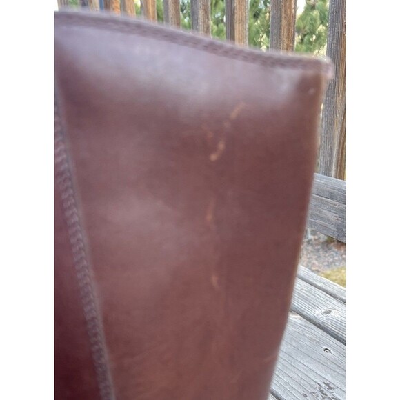 UGG Seldon Women's 6.5 Brown Leather Tall Riding Boots 1006038 - Picture 10 of 16